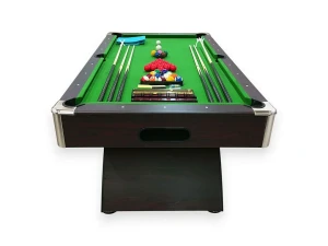 ELITESHOPPING Mesa de sinuca moderna de 8 pés completa com acessórios - Poseidon