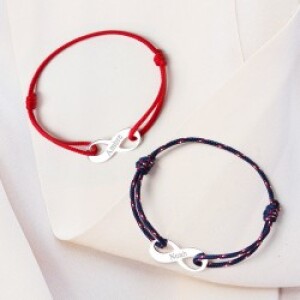 Duo couple - Infinis - Argent 925