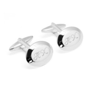 Boutons de manchette personnalisés - Hector - Argent