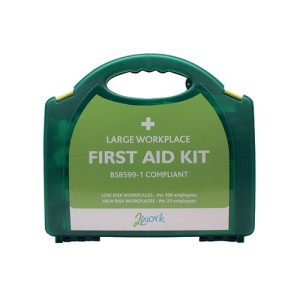 2Work BSI Compliant First Aid Kit Large 2W99439