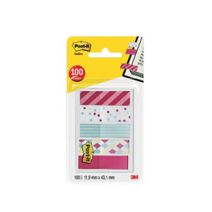 Post-it Index Flags 11.9x43.1mm Small Candy (Pack of 100) 699764