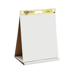 Post-it Super Sticky Table Top Easel Pad/Dry Erase Board 563-D3