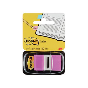 Post-it Index Tabs 25mm Purple (Pack of 600) 680-8
