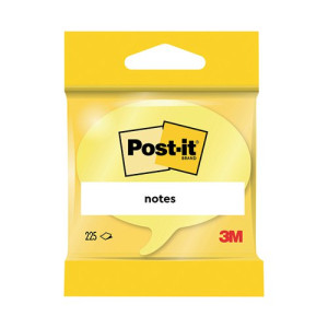 Post-it Notes Speech Bubble 70x70mm Rainbow (Pack of 12) 3M37917
