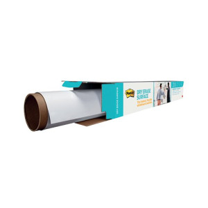 Post-it Super Sticky Dry Erase Film Roll 15024x1021mm White DEF50X4-EU