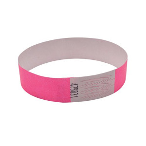 Announce Wrist Band 19mm Pink (Pack of 1000) AA01837