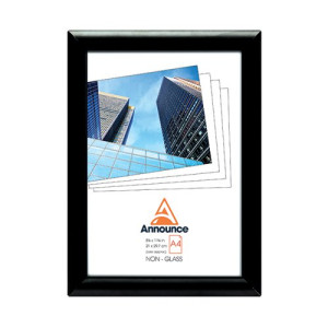Announce Snap Frame A4 Black AA06222