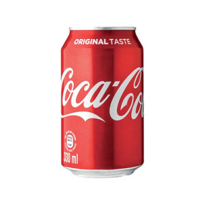 Coca-Cola Soft Drink 330ml Can (Pack of 24) 100219