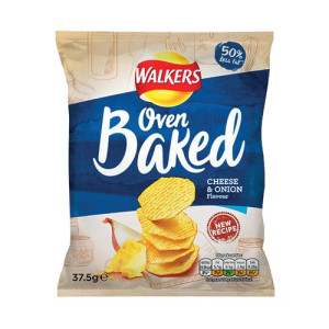 Walkers Baked Cheese and Onion 37.5g (Pack of 32) 101011