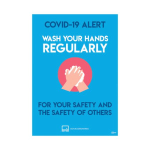 Avery Wash Hand Label 297x210mm A4 (Pack of 2) COVWHA4