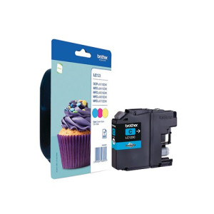Brother LC123 Inkjet Cartridge (Pack of 3) CMY LC123RBWBP
