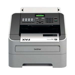 Brother FAX-2840 High-Speed Laser Fax Machine White FAX2840ZU1