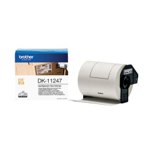 Brother Black on White Shipping Label Roll 103 x 164mm DK-11247