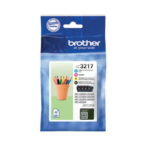 Brother LC3217 Inkjet Cartridge Multipack CMYK LC3217VAL