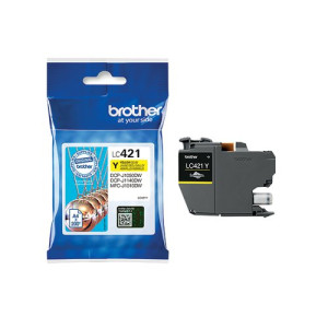 Brother LC421Y Inkjet Cartridge Yellow LC421Y