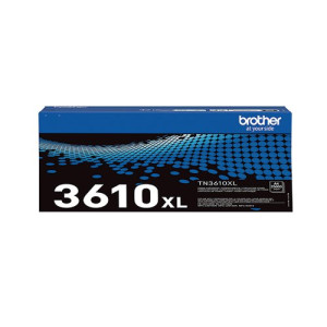 Brother TN-3610XL Toner Cartridge High Yield Black TN3610XL