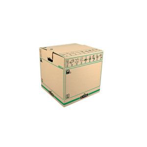 Fellowes Bankers Box Moving Box Large Brown Green (Pack of 5) 6205301