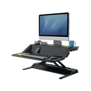 Fellowes Lotus Sit/Stand Workstation Black 0007901