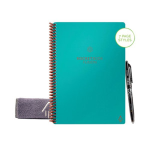 Rocketbook Fusion Executive Set Reusable Paper Teal 505469