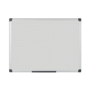 Bi-Office Maya Magnetic Whiteboard Gridded 900x600mm MA0347170