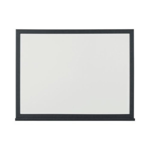 Bi-Office Black Frame Whiteboard 900x600mm MB0700169