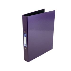 Oxford 25mm 2 O-Ring Binder Laminated A4 Plus Purple 400017758