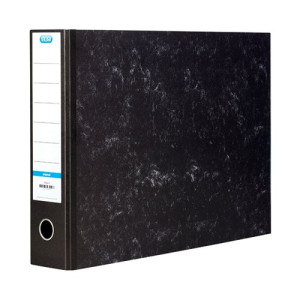 Elba 70mm Lever Arch File Oblong A3 Black 100080747