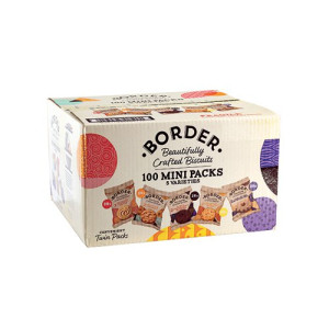 Border Biscuits Mini Packs 5 Varieties Twin Packs (Pack of 100) MP100