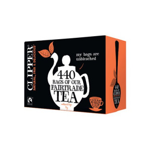 Clipper Fairtrade Everyday Tea Bags (Pack of 440)