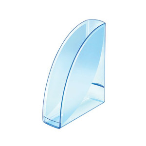 CEP Ice Blue Desk Tidy (W158 x D143 x H93mm) 580I Blue