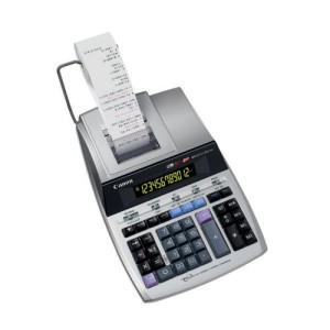 Canon MP1211-LTSC 12 Digit Printing Calculator Silver 2496B001