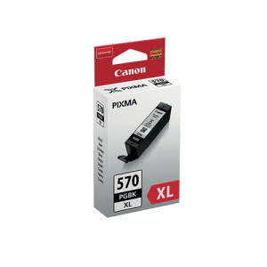 Canon PGI-570 XL Inkjet Cartridge High Yield Black (Pack of 2) 0318C007