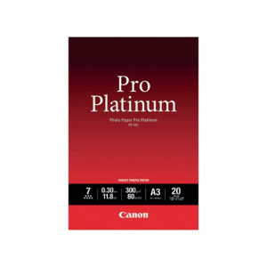 Canon PT-101 Pro A3 Platinum Photo Paper (Pack of 20) 2768B017