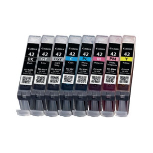 Canon CLI-42 Inkjet Cartridge Multipack (Pack of 8) 6384B010