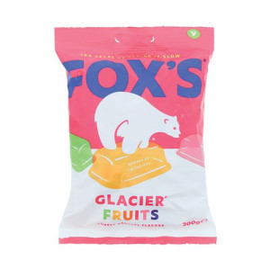 Foxs Glacier Fruits Sharing Bag 200g (Pack of 12) 0401003