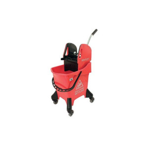 Hygineer Ergonomic Heavy Duty Mop Bucket Red 31 Litre HRMB31/R