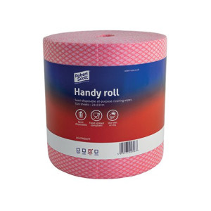 Robert Scott Handy Roll 350 Sheets Red (Pack of 2) 104628R