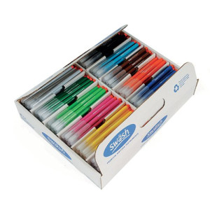 Swash KOMFIGRIP Colouring Pen Fine Tip Assorted (Pack of 300) TC300F