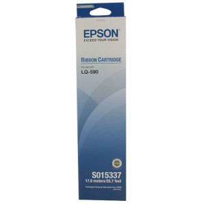 Epson SIDM Ribbon Cartridge For LQ590 Black C13S015337