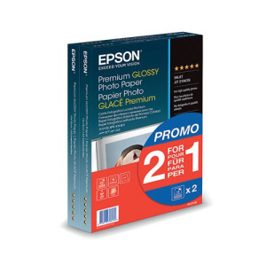 Epson Premium Glossy Photo Paper 100x150mm 2-for-1 (Pack of 40 + 40 Free) C13S042167