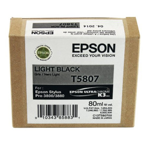 Epson T5807 Ink Cartridge Light Black C13T580700