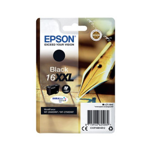 Epson 16XXL Ink Cartridge DURABrite Ultra XHY Pen/Crossword Black C13T16814012