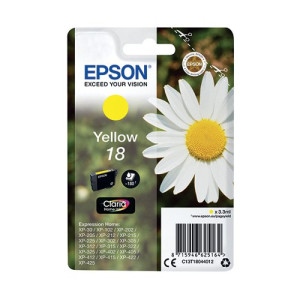 Epson 18 Home Ink Cartridge Claria Daisy Yellow C13T18044012