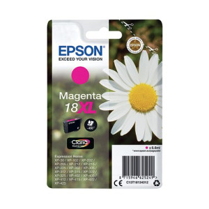 Epson 18XL Home Ink Cartridge Claria High Yield Daisy Magenta C13T18134012