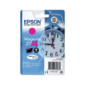 Epson 27XL Ink Cartridge DURABrite Ultra High Yield Alarm Clock Magenta C13T27134012