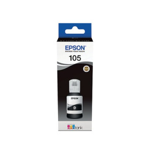 Epson 105 Ink Bottle EcoTank Pigment Black C13T00Q140