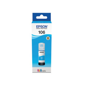 Epson 106 Ink Bottle EcoTank Cyan C13T00R240