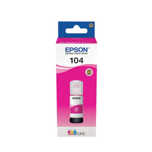 Epson 104 Ink Bottle EcoTank Magenta C13T00P340