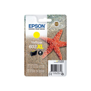 Epson 603XL Ink Cartridge High Yield Starfish Yellow C13T03A44010