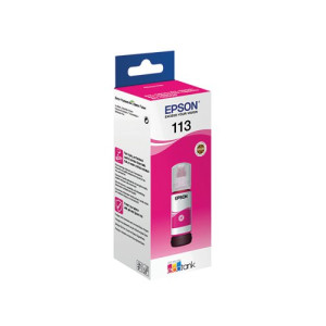 Epson 113 Ink Bottle EcoTank Pigment Magenta C13T06B340